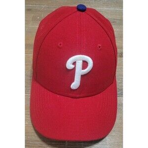 Youth Philadelphia Phillies Hat New Era Red The League 9FORTY Adjustable Cap MLB